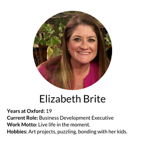 Summary of Elizabeth's years with Oxford, and more information