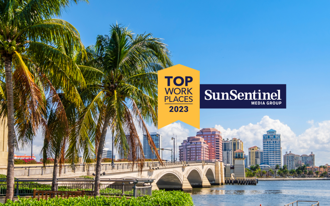 South Florida SunSentinel Names Oxford Global Resources a Winner of South Florida’s Top Workplaces 2023 Award