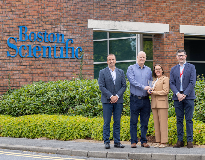Oxford receives recognition a 2025 Boston Scientific Indirect Sourcing Supplier Award Winner