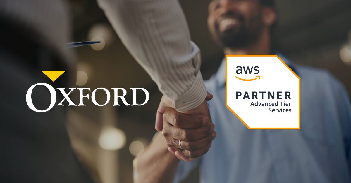 Oxford renewed its AWS Advanced Tier status for the fifth year, reinforcing its cloud expertise and client trust.